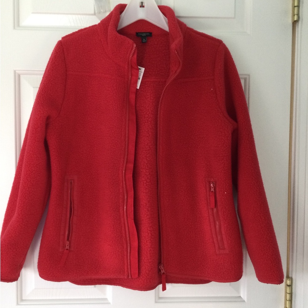 Talbots fleece jacket